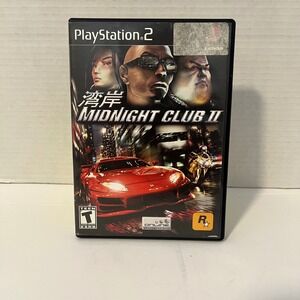 Midnight Club II‎ PlayStation 2 PS2 Game Disc Complete CIB